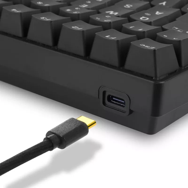 Klawiatura gamingowa Sharkoon SKILLER SGK50 S3 USB QWERTZ niemiecka czarna
