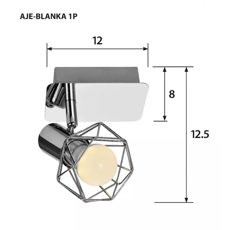 Lampa punktowa Activejet AJE-BLANKA 1P