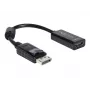 Przejściówka do kabla wideo DeLOCK 61849 0,125 m DisplayPort na HDMI