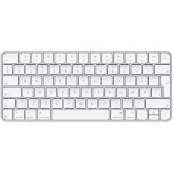 Apple Magic klawiatura Universal USB + Bluetooth QZERTY duńska biała