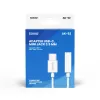 Adapter audio USB Type 3.1 C (M) – Jack 3,5mm (F) Biały SAVIO AK-52