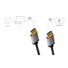 Przewód HDMI 4K/60Hz, ALU, czarny, 5m