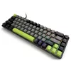Klawiatura mechaniczna MEDIA-TECH MT1260 czerwony Core MX60, układ 60%, przełączniki CHERRY MX czerwony, podświetlenie RGB, USB, zielona