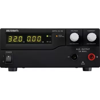 VOLTCRAFT zasilacz laboratoryjny, regulowany DPPS-32-30 1 - 32 V/DC 0 - 30 A 960 W USB programowalny Liczba wyjść 1 x (DPPS-32-30)