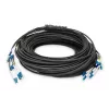 DIGITUS LWL Vorkonfektionierter Glasfaser-Universal-Breakout-Kabel, Singlemode OS2, 8 Fasern, LC/UPC - LC/UPC