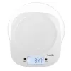 Waga kuchenna Adler z miską | MS 3179b | Działka 1 g | Wyświetlacz LCD | Czarny