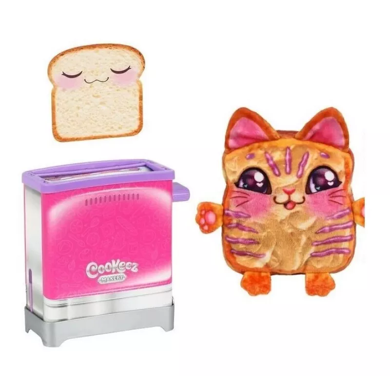 Pluszowy zapachowy toster Cookeez Makery zabawka Cobi MO-23522, pachnąca pluszowa zabawka