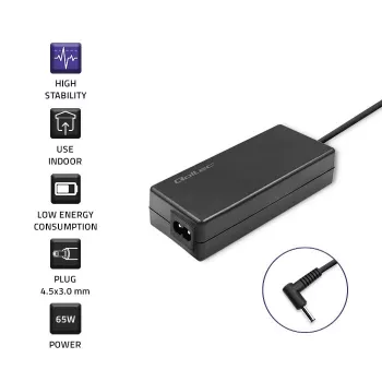 Zasilacz QOLTEC 65W 19V 3.42A do laptopów i kompatybilnych urządzeń