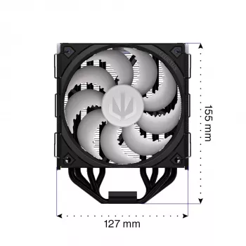 Endorfa Fera 5 Czarny ARGB CPU cooler