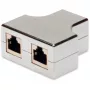 Kabel sieciowy Digitus CAT 5e RJ45 Modular Coupler Shielded szary