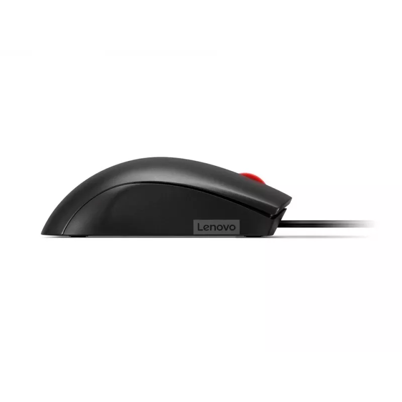 Przewodowa mysz USB-A Lenovo 120 — Czarna, symetryczna, 1600 DPI, 3 przyciski, kabel 1,5 m