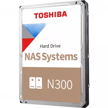 Toshiba N300 NAS - Festplatte - 18 TB - intern - 3.5 (8.9 cm) - SATA 6Gb/s - 7200 U/min - Puffer: 512 MB