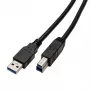 Kabel USB A do B Captiva 80292, 2 m, czarny