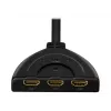 LogiLink - Rozdzielacz/przełącznik wideo/audio - 3 x HDMI - Desktop