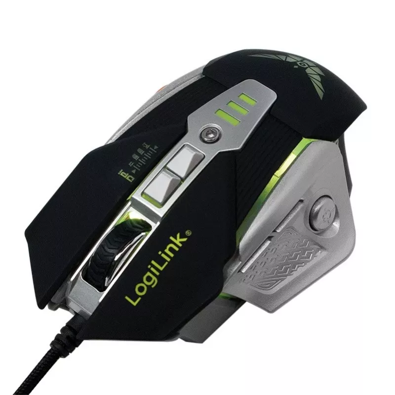 USB gaming mysz with additional weights