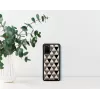 Etui ochronne iKins do Samsung Galaxy S20+ — czarny wzór piramidy