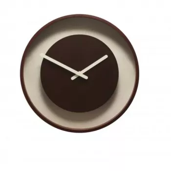 Zegar ścienny NeXtime 3047 Color Change, Ø28 cm, brązowy