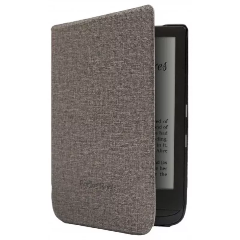 Etui na tablet WPUC-627-S-GY Szary (PocketBook Touch Lux 4, Lux 5, Color, Touch HD 3, Basic Lux 2)