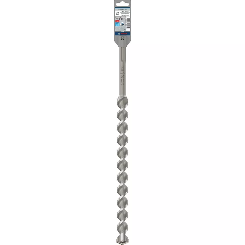 Wiertła SDS max-4 Bosch, Młotowiertarka, 3 cm, 520 mm, Cegła, Beton, 40 cm, SDS Max