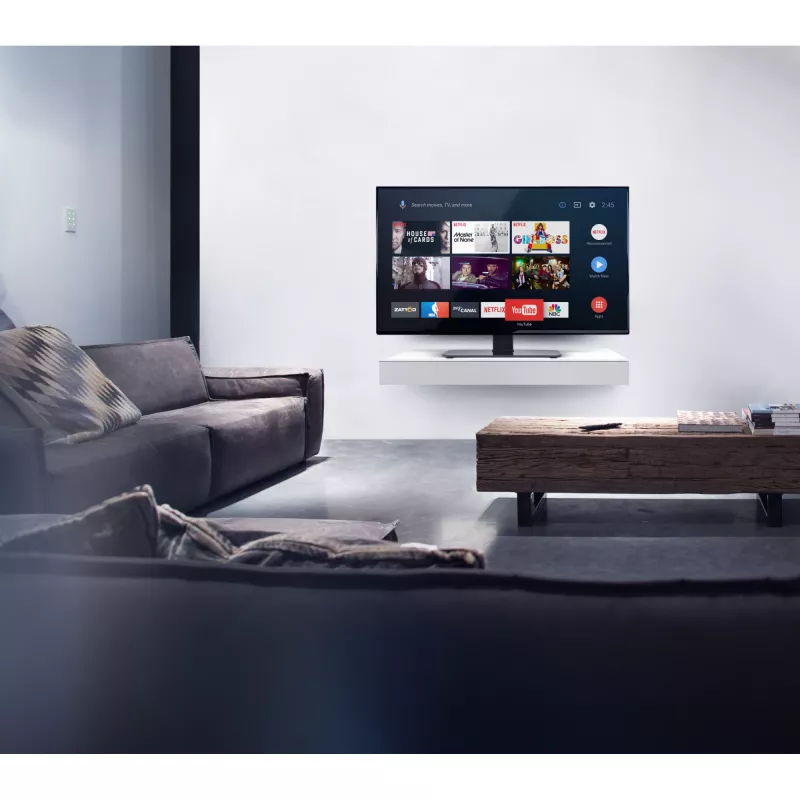 ONE For ALL | Inteligentna podstawa stołowa pod telewizor WM 2470 | Regulowana wysokość | 32-55 | Maksymalne obciążenie 40 kg