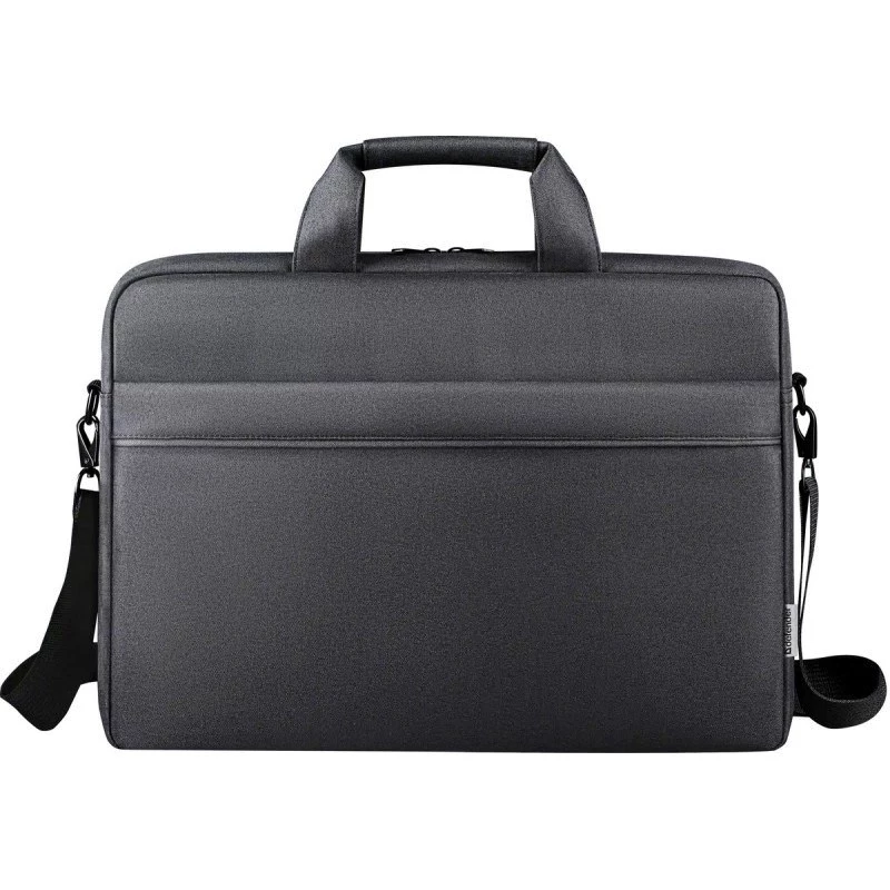 Torba na laptopa DEFENDER FIRM 26123 do laptopów 15,6 cala, poliuretan, czarna, toploader, odpinany pasek na ramię