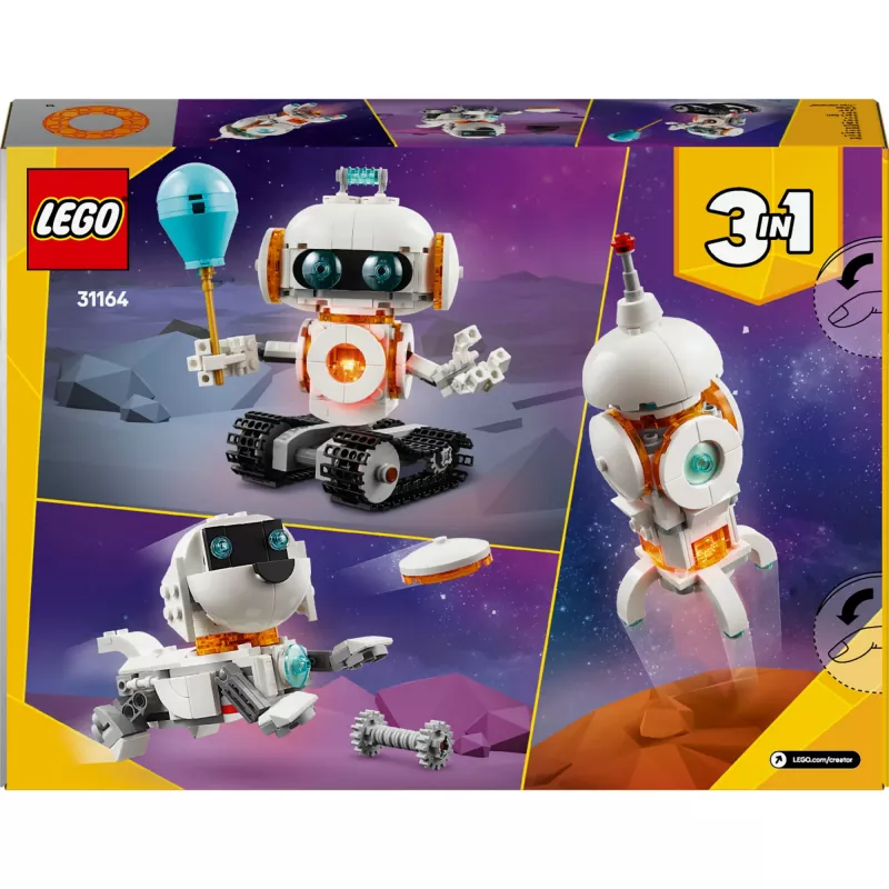 LEGO CREATOR 3 W 1 31164 Robot Kosmiczny