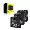Wentylator Corsair RS120 12 cm czarny 420-2100 RPM 3 szt.