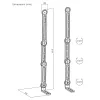 Maclean uniwersalny uchwyt VESA do soundbara, max 15 kg, MC-335