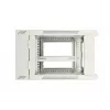 Extralink Szafa wisząca rack 6U 600x600 AZH szara, uchylna