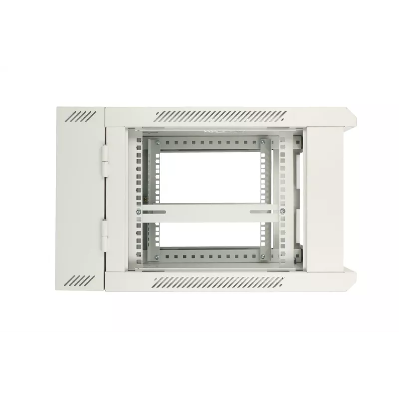 Extralink Szafa wisząca rack 6U 600x600 AZH szara, uchylna