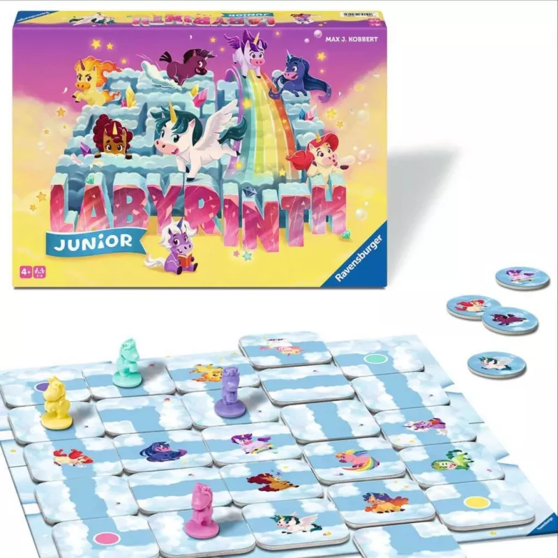 Gra planszowa Ravensburger 23046 — rodzinna gra kafelkowa, 15 min rozgrywki, wiek 4+