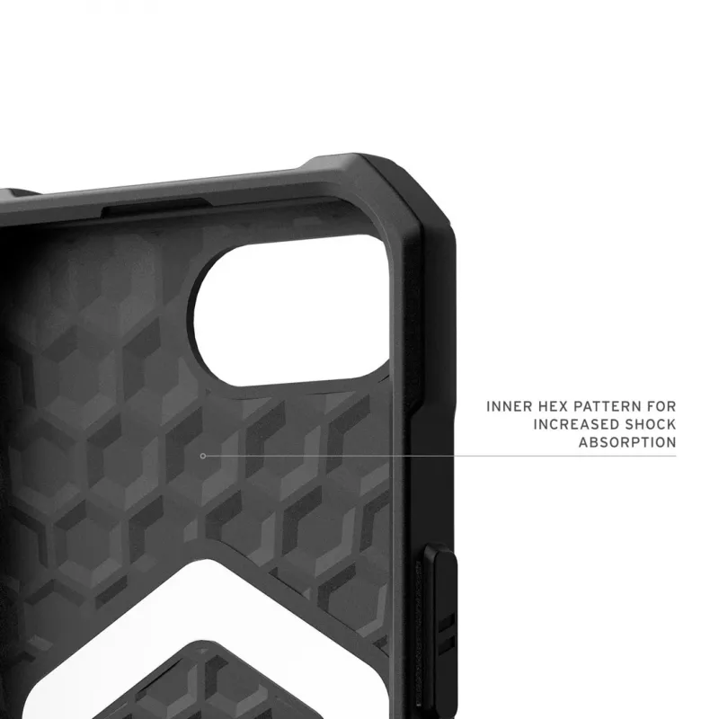 Etui Urban Armor Gear 114496114040 do telefonu komórkowego 15,5 cm (6.1) Pokrowiec Czarny