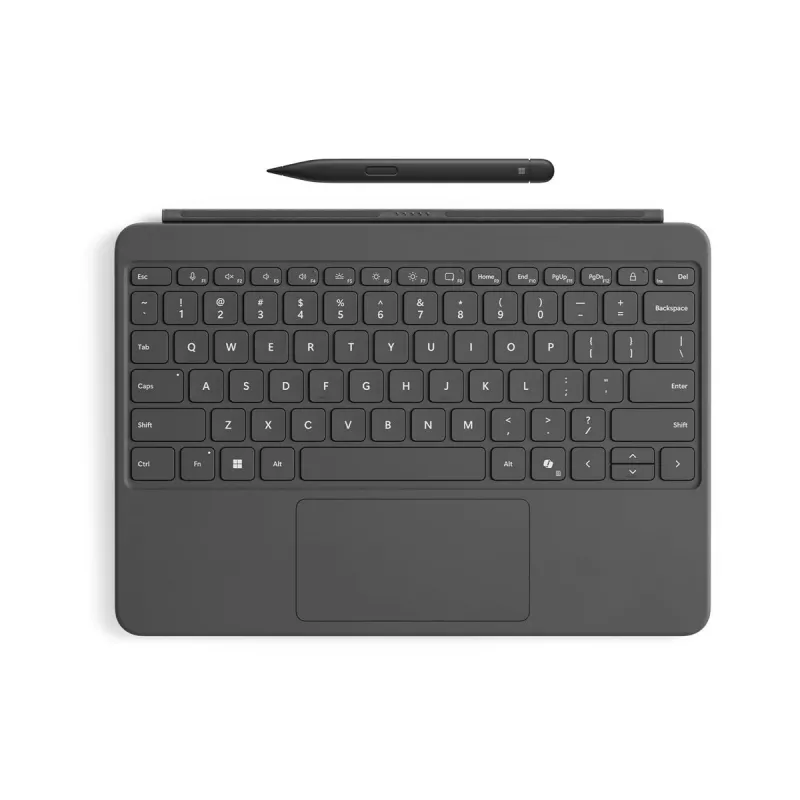 Klawiatura Microsoft Surface Pro 12-calowa szara cienki Pen Touchpad mechaniczna