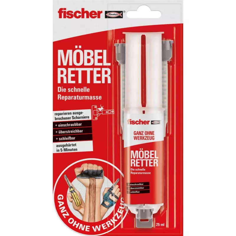 Fischer masa szpachlowa do drewna 545876 25 ml (545876)