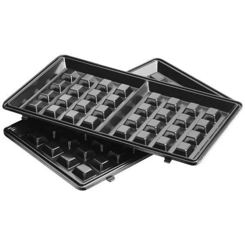 Opiekacz do kanapek Amica SMK4011, 750 W, 3 rodzaje płytek, czarny