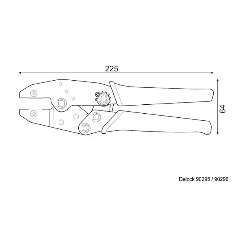 Zaciskarka DeLOCK 90295