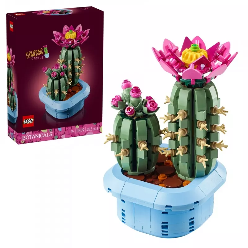 LEGO BOTANICALS 11509 Kwitnący Kaktus
