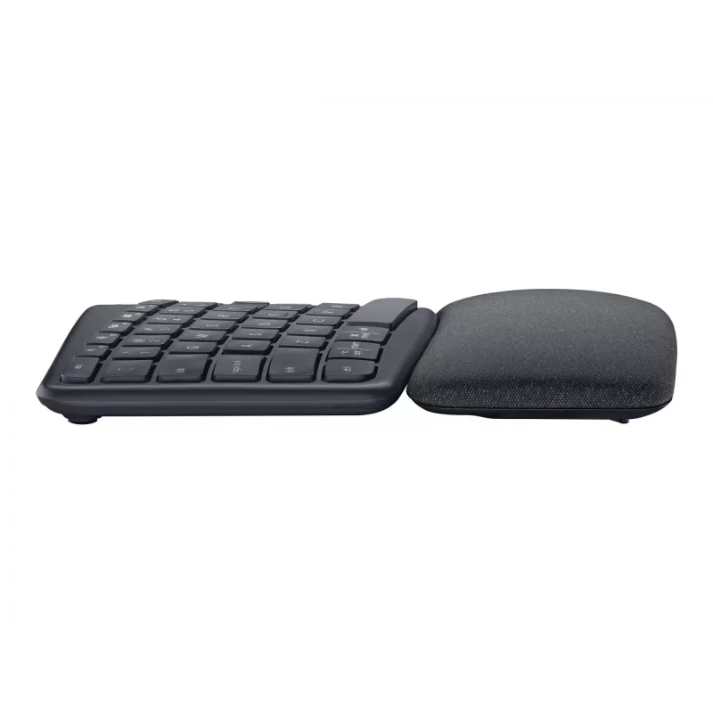 Logitech ERGO K860 - Klawiatura - Bezprzewodowa - 2,4 GHz, Bluetooth 5.0 - QWERTY - Hiszpański - Grafit