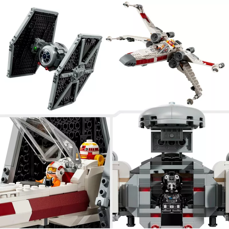 LEGO STAR WARS 75393 TIE Fighter i X-Wing Mash-up