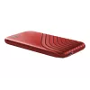 WD My Passport SSD WDBAGF0010BRD - SSD - verschlüsselt - 1TB - extern (tragbar) - USB 3,2 Gen 2 (USB-C Steckverbinder) - 256-Bit-AES - Rot (WDBAGF0010
