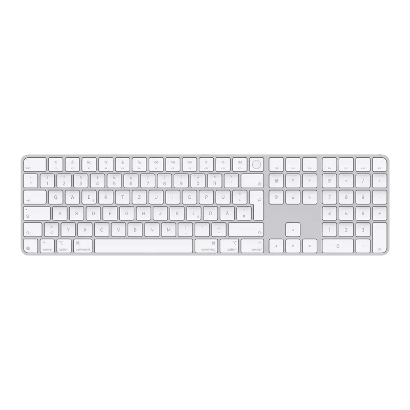 Klawiatura Apple Magic MXK73D/A uniwersalna USB + Bluetooth QWERTZ niemiecka biała