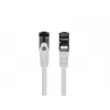 Kabel sieciowy LANBERG Cat8.1 S/FTP (S-STP) 1 m RJ-45–RJ-45 Szary