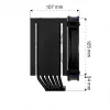Endorfa Fortis 5 Czarny Chłodzenie CPU