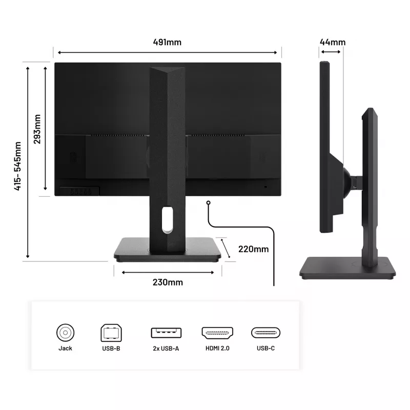 Monitor Japannext JN-I215FLFHSP-C65W