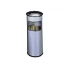 Durable Kosz na śmieci/popielnik - Okrągły - 17 L - Metal