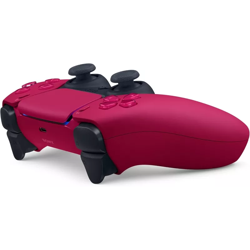 Gamepad Sony DualSense v3 czerwony — Bluetooth/USB, USB-C, wbudowana bateria, PS5, 160×106×66 mm