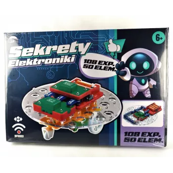 Edukacyjny zestaw elektroniczny Dromader Zestaw Sekrety elektroniki - Intelligent vehicle kit