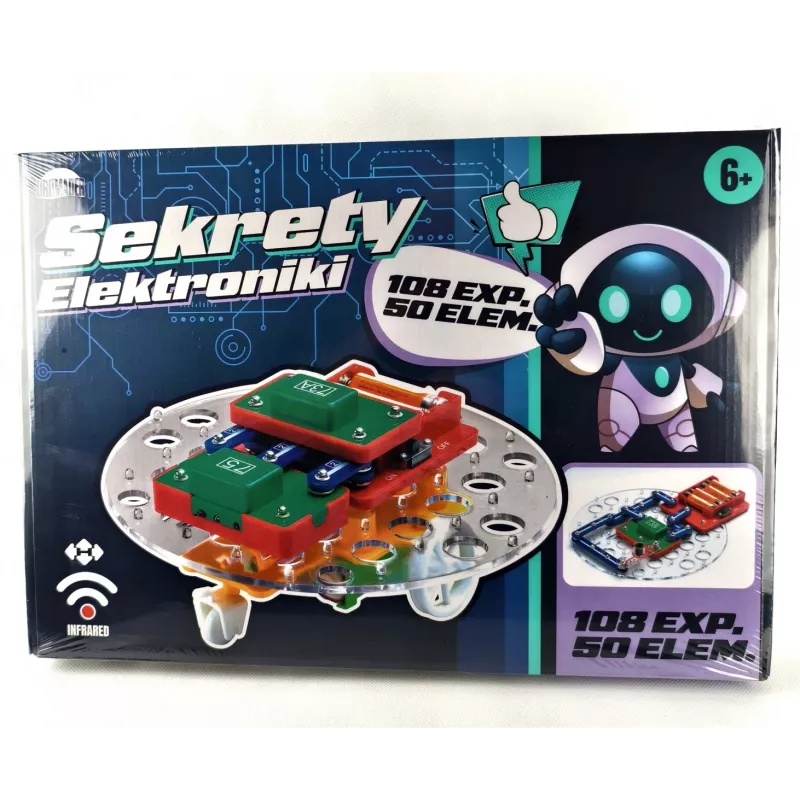 Edukacyjny zestaw elektroniczny Dromader Zestaw Sekrety elektroniki - Intelligent vehicle kit