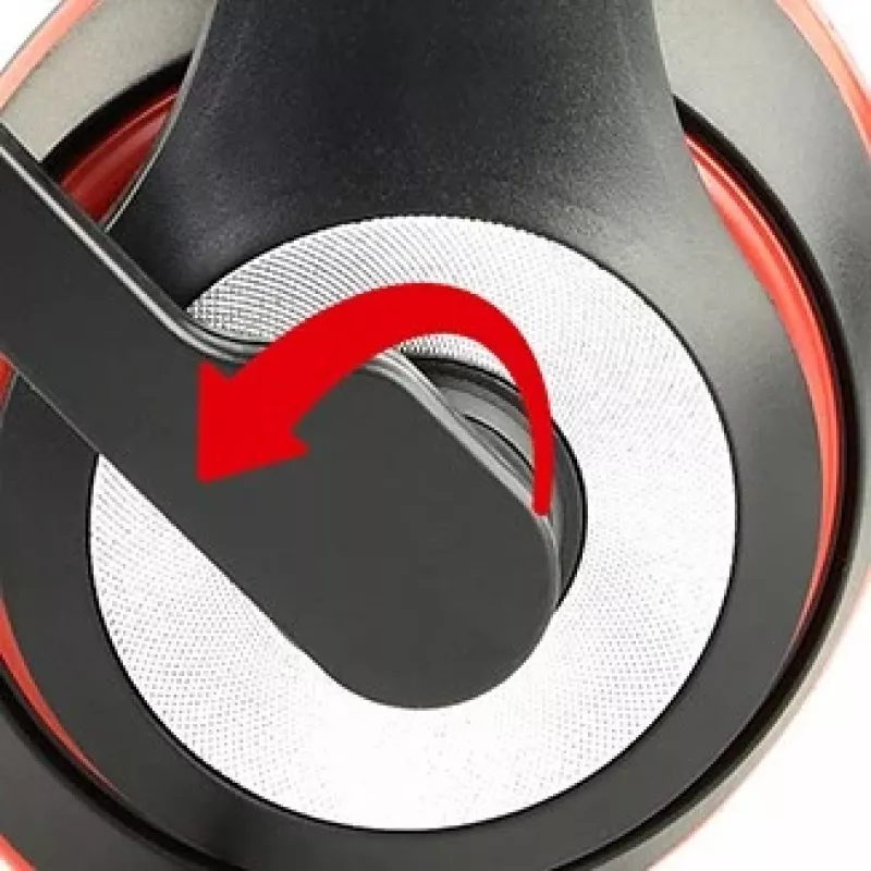 Przewodowy zestaw słuchawkowy do gier GEMBIRD MHS-03-BKRD — binauralny, wokółuszny, 3,5 mm, kabel 1,8 m, czerwono-czarny