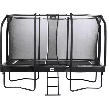Trampolina Salta First Class prostokątna 214 x 366 cm, sprzęt fitness, czarna